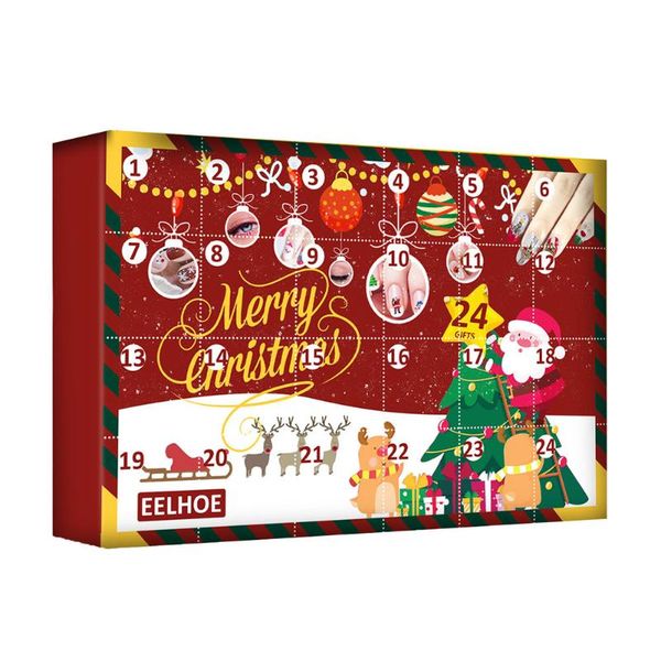 

party favor advent calendar countdown 24 days christmas blind box beauty decor random ornaments surprise gifts