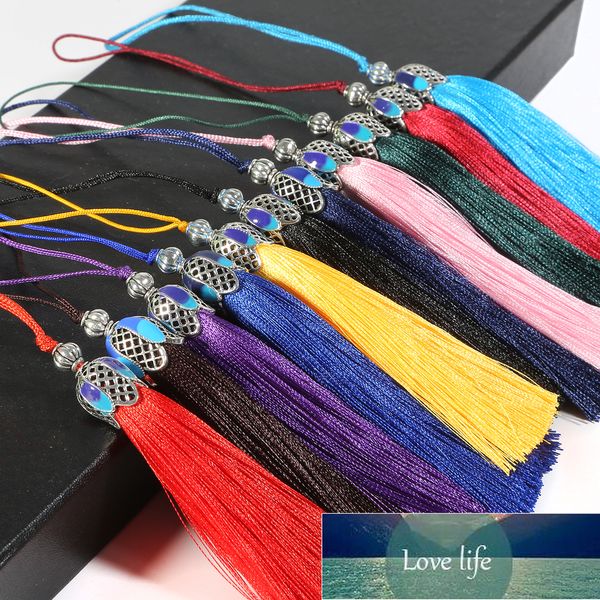 16 + 7 см SILK Tassel висит веревочка бахрома кисть 1 шт. DIY кисточкой бахрома подвеска для шитья / ювелирные изделия DIY сумка