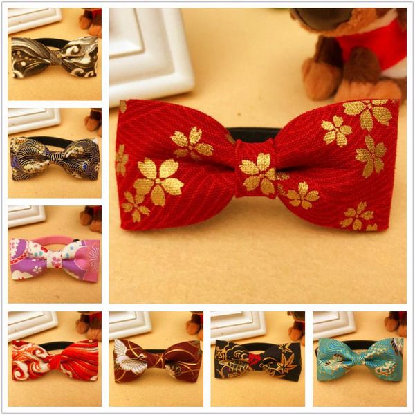 

dog bow tie cat small and medium sized japanese hefeng costumes