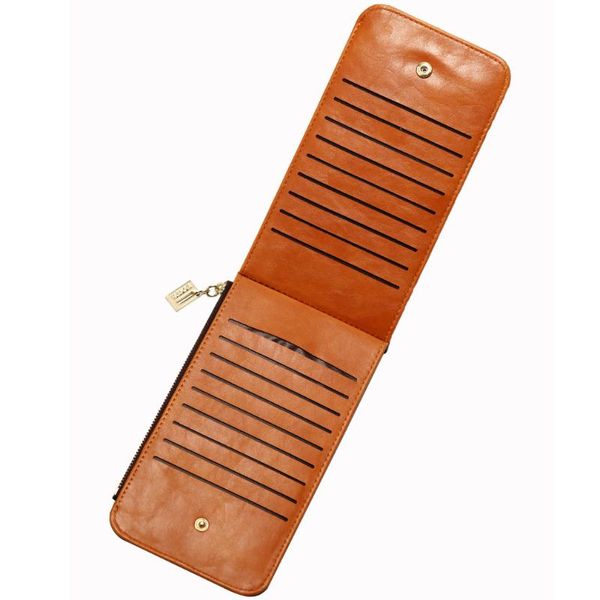 

wallets women fashion cell pouch female purse bag slim wallet card holder mobile phone, Red;black