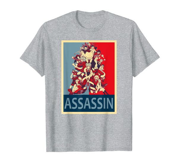 

graphic assassinations classroom t shirt for men women, White;black