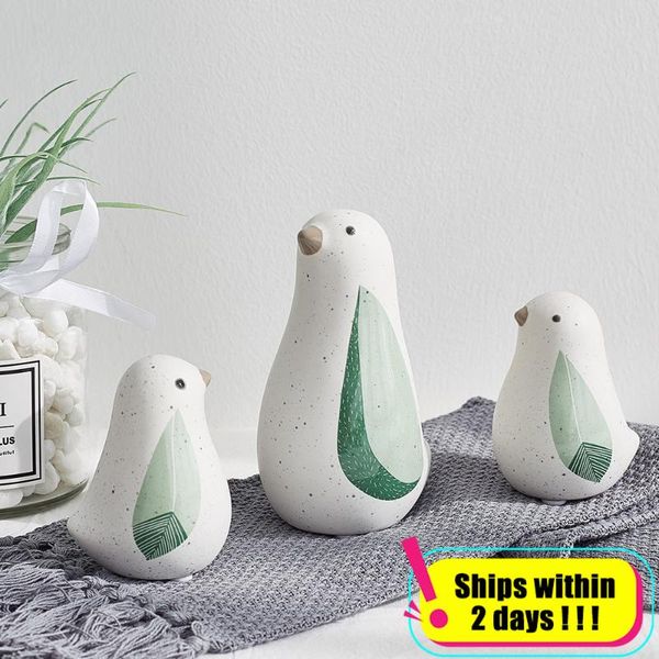 

decorative objects & figurines home decoration accessories modern for living room ceramic animal figurine bird desk