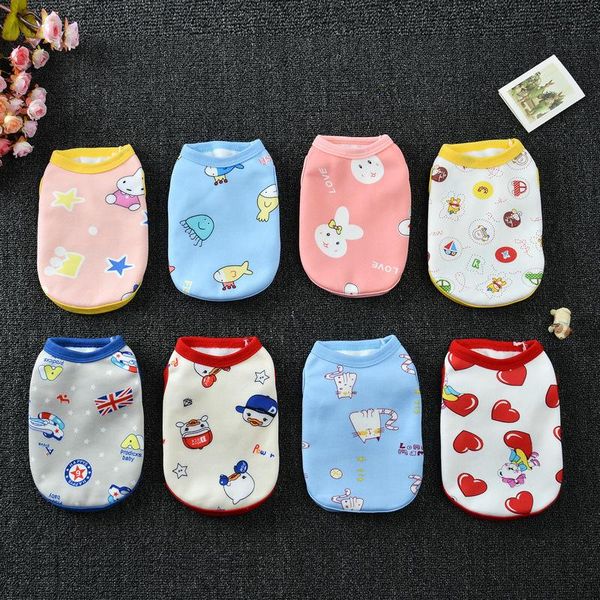 

dog apparel cute cartoon pet clothes autumn for small dogs clothing chihuahua puppy outfit fashion coat yorkie vest