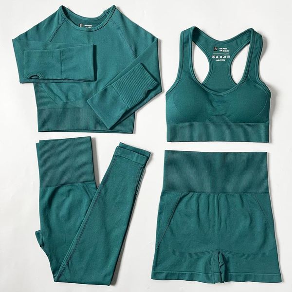 

seamless yoga set women gym clothes sportswear fitness sports bra underwear tracksuit leggings suit outfit
