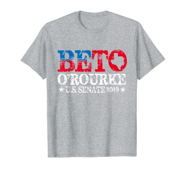 

beto o'rourke for senate 2019 campaign president democracy t-shirt, White;black