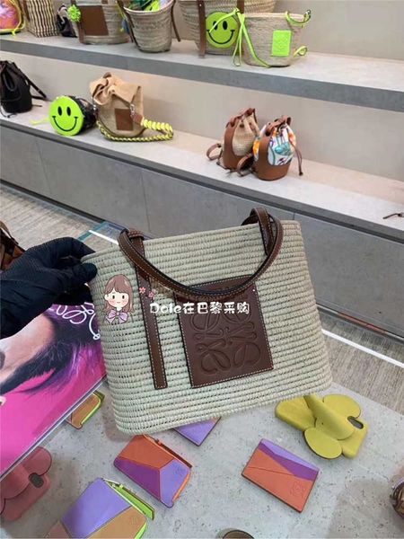 

luo yiwei women's bag basket handbag