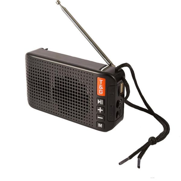 Tragbare Lautsprecher TG184 Solarlautsprecher Drahtloser Bluetooth Outdoor FM Radio Wasserdichter Lautsprecher