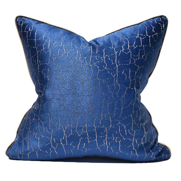 

cushion/decorative pillow light luxury style cushion cover abstract blue geometric decorative pillows high precision home sofa chair throw c