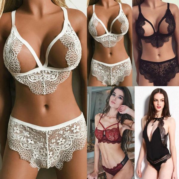 

bras sets sell fashion plus size -3xl lace exotic clothes bra set women underwear lingerie g-string nightwear, Red;black