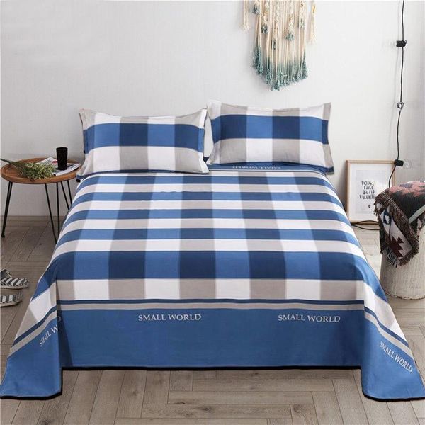 

sheets & sets 3-piece set (bed sheet + case) old coarse cloth bed thick cotton single double