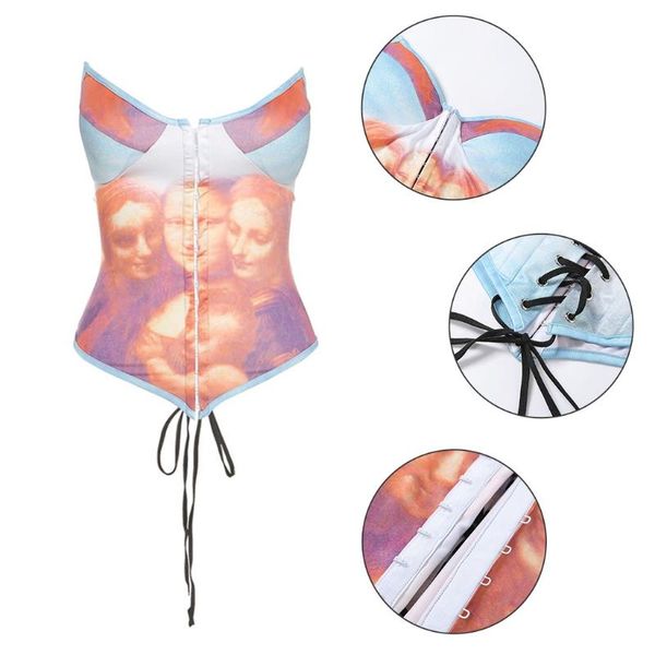 

belts vintage sweet tank corset to wear out backless women bustier, Black;brown