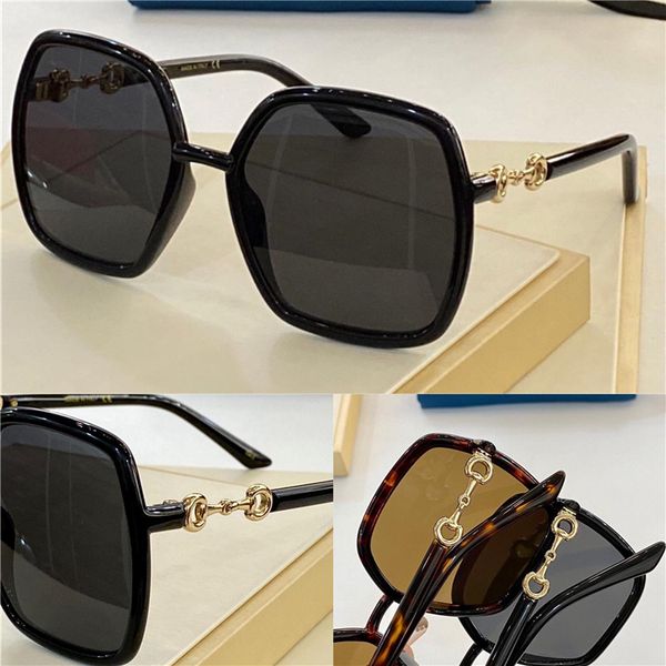 

0890 new fashion sunglasses with uv protection for men and women vintage square frame popular with case classic 0890s sunglasses, White;black