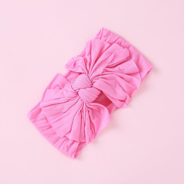 

hair accessories bow headbands for baby girls candy colour headwear turban super soft nylon band headwrap kids fashion 2021, Slivery;white