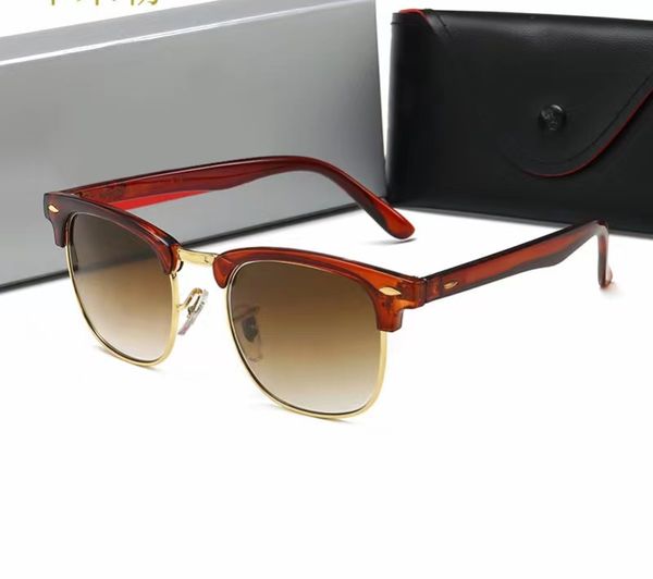 Luxus Polarisierte Designer Sonnenbrille Männer Frauen Pilot Sonnenbrille UV400 Brillen Gläser Metall Rahmen Polaroid Objektiv