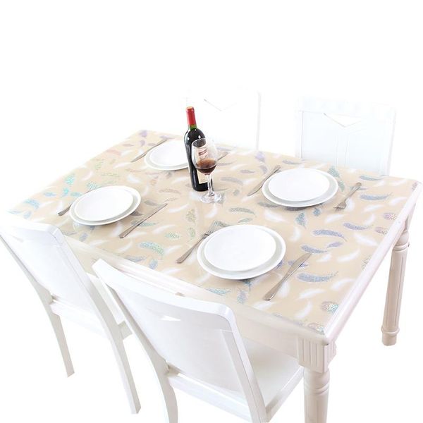 

table cloth 2021 oilproof waterproof not transparent pvc cloths home textiles dec plastic mat soft glass crystal board