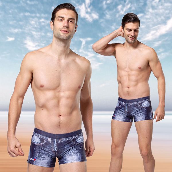 

2021 fattening men' beach swimming trunks, Red;black