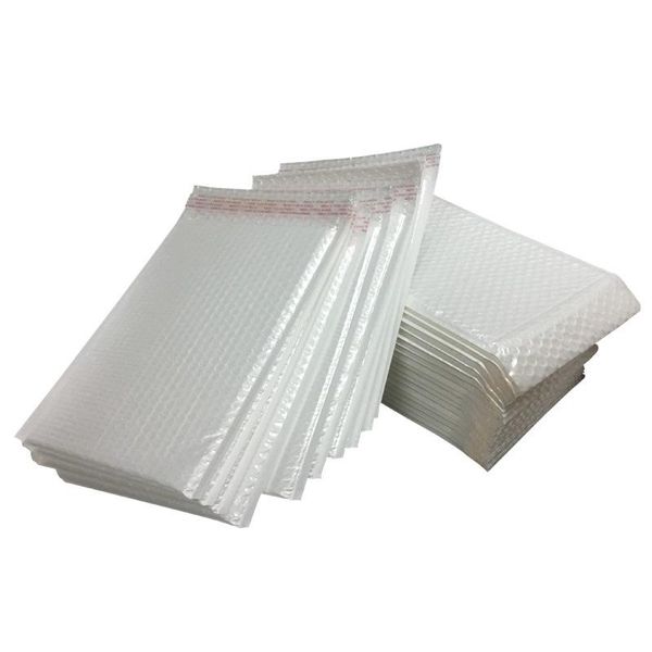 

10pcs/lot courier self seal envelope bags lined poly foam bubble mailers padded mailing bag waterproof postal ship storage