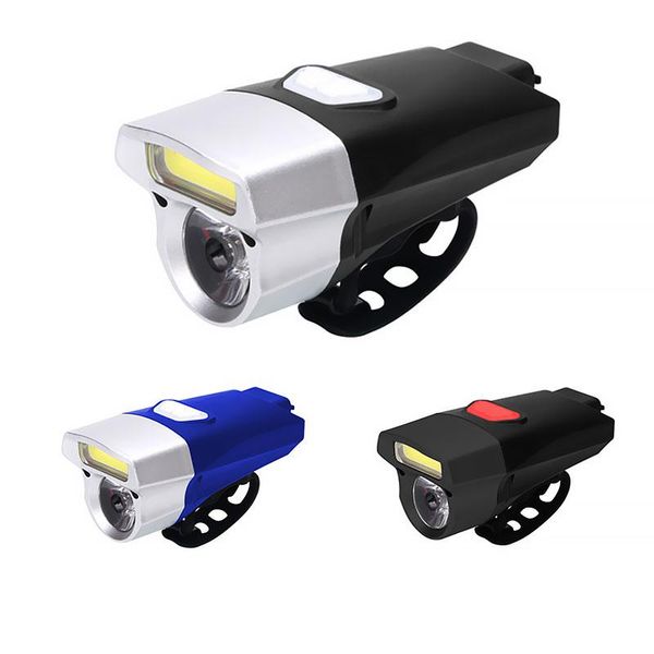 

bicycle light waterproof useful usb rechargeable front led bike lights cycling lamp torch handlebar accessories