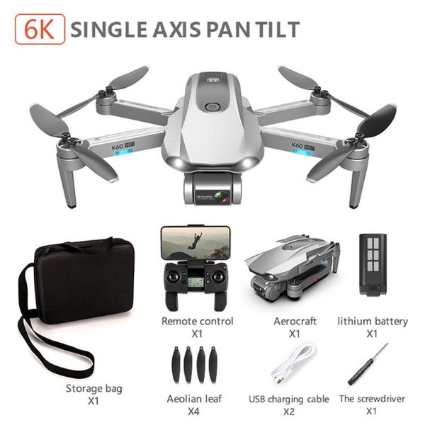 

pro professional pography drones gps folding 2-axis gimbal 6k hd camera rc drone quadrocopter brushless aircraft