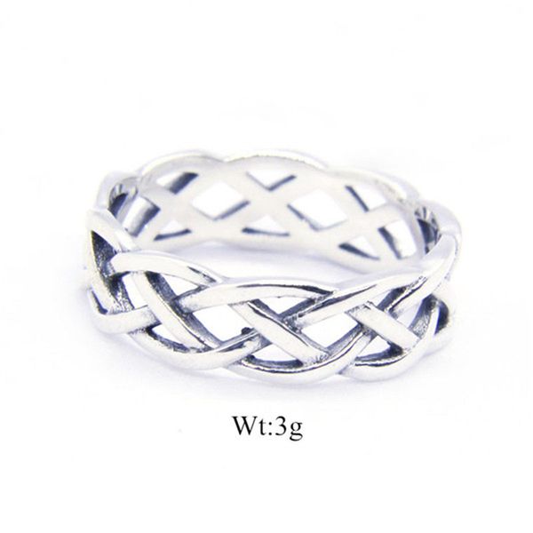 

size 6-10 lady girls 925 sterling silver ring jewelry s925 cycle dating ring