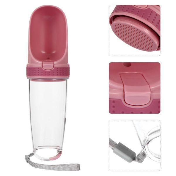 

dog car seat covers 500ml portable outdoor water dispenser travel bottle feeder