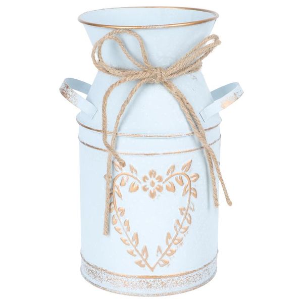 

vases 1pc galvanized flower vase dining table ornament arrangement container