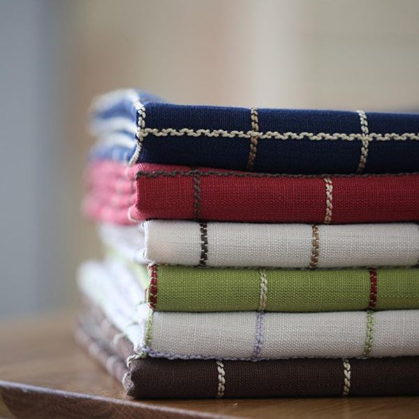 

table cloth american tablecloth fabric cotton rectangular lattice pastoral hipster coffee square drape towel