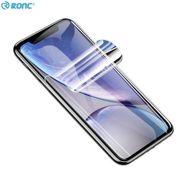

cell phone screen protectors hydrogel film for iphone 7 8 6 6s plus x xr xs 11 12 pro max full cover anti blue light protective films