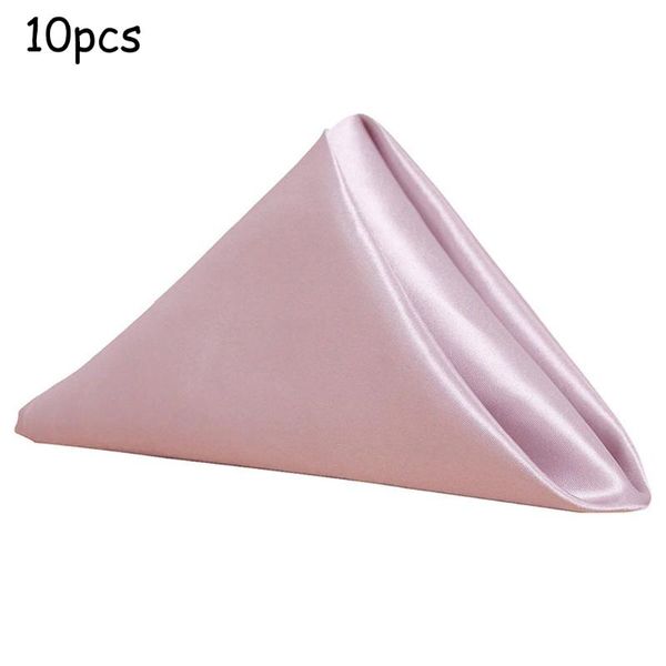

table napkin plain napkins polyester wedding cloth linen dinner soft 6 colours