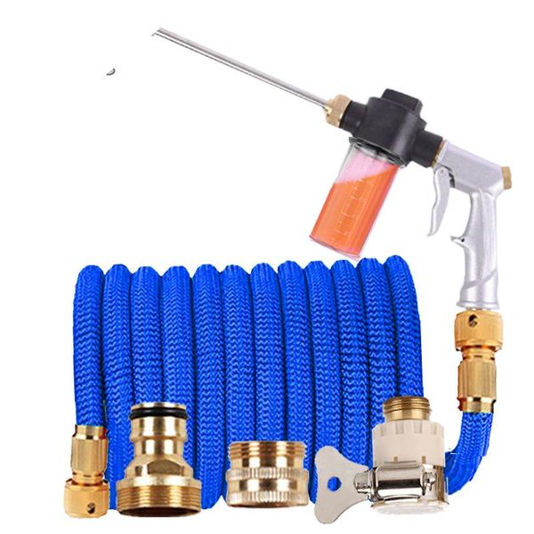 

garden hose magic flexible plastic car wash metal spray gun outdoor watering supplies equipments