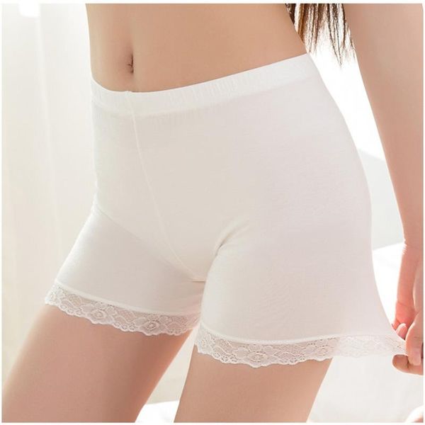 

women's leggings woman solid color lace pants high waist ladies charming thin fitness casual bottoms shorts spleepwear femme, Black