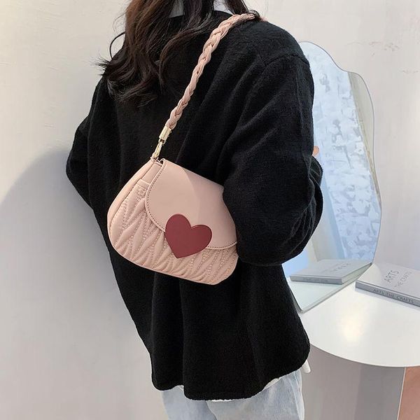 

summer girl sweet trend fashion casual pure color adjustable shoulder strap chain slung high sense bag diaper bags