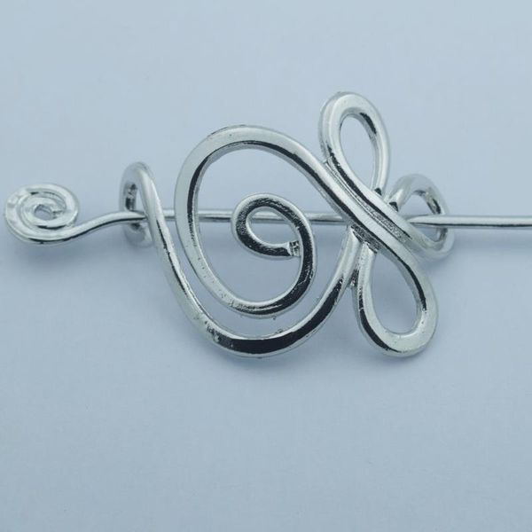 

hair clips & barrettes 12pcs celtics knot pin woman gift, Golden;silver