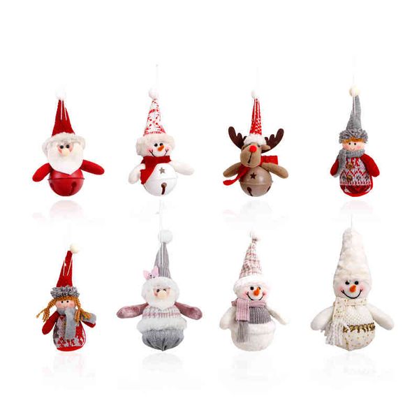 

yinghao decorations gifts santa doll bell pendant christmas tree pendant