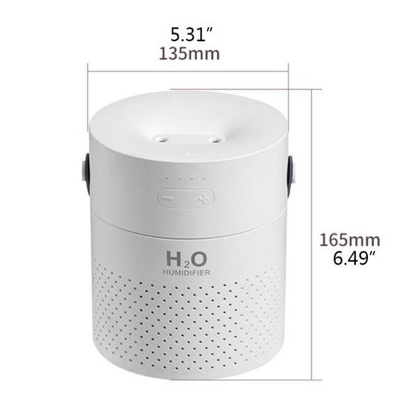 

vacuum cleaners cpdd household large capacity air humidifier dual spray portable usb rechargeable wireless ultrasonic aroma diffuser color