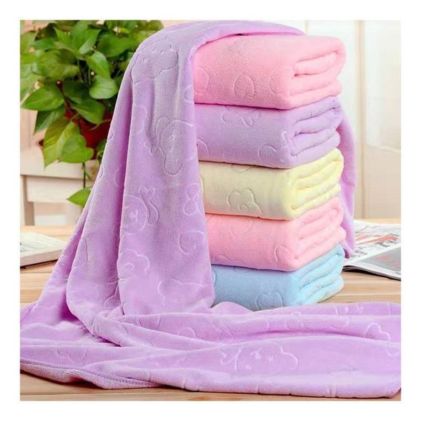 

towel microfiber quick-dry bath towels cotton soft dry color 70x140cm