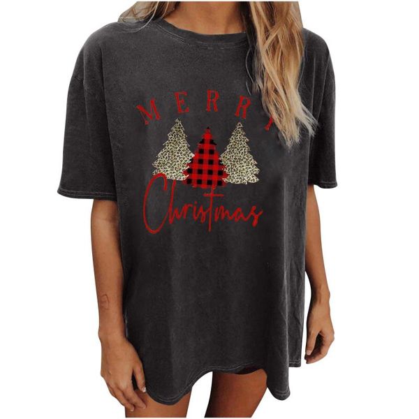 

women's blouses & shirts christmas vintage drop sleeves skull sun moon trees print short sleeve blouse roupas femininas, White