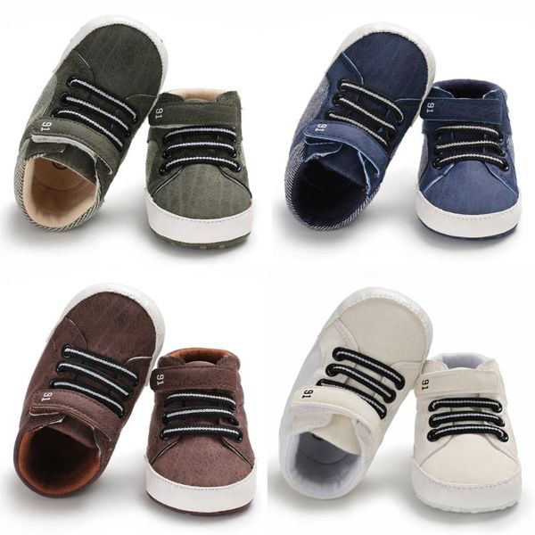 

first walkers pudcoco us stock 0-18m baby boys girls sneakers leather sports crib soft walker shoes for 0-18month