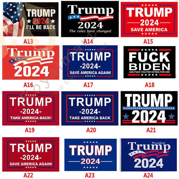 

3*5 ft trump 2024 flags save america again banner garden flag 36 styles
