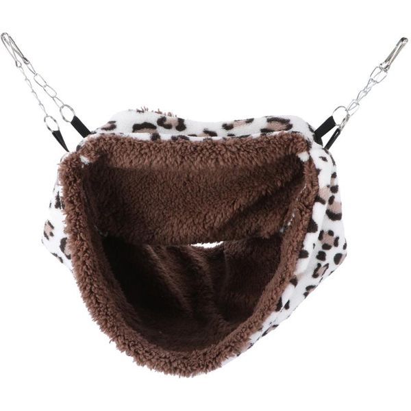 

cat beds & furniture 1pc sugar glider keep warm hammock double-layer pet hanging sleeping bed