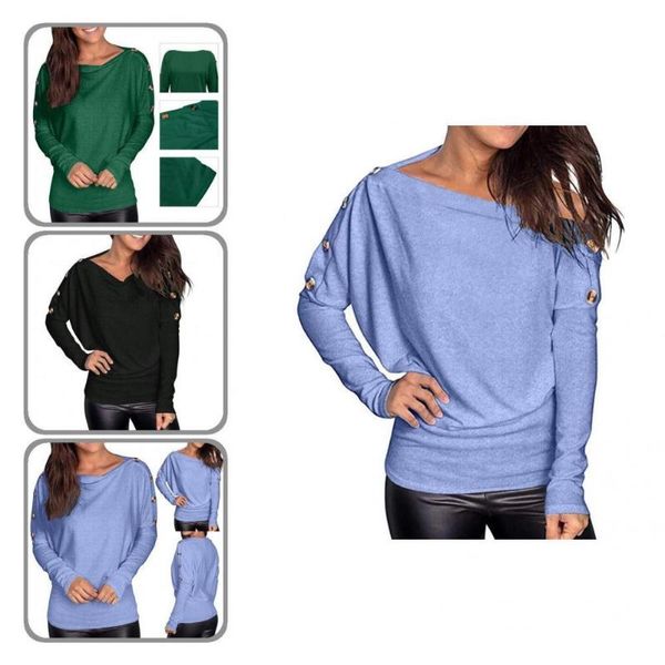 

women's blouses & shirts classic slash collar lady pullover basic blouse skin-friendly chic, White