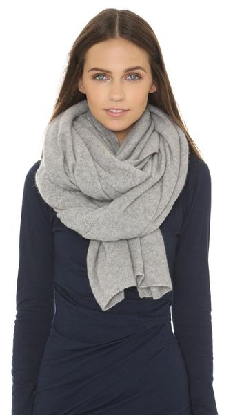 

100% wool winter warm scarf long soft shawl scarves, Blue;gray