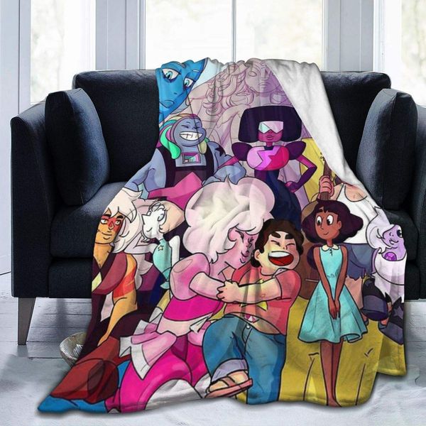 

ssteven universe family fleece blanket ultra-soft micro fleece blanket for couch or bed warm throw blanket for adults or kids