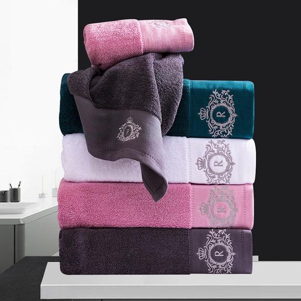

towel bath set 100% cotton terry 80 160cm increasing the thickness 625 grams per square meter white gray blue pink towelie