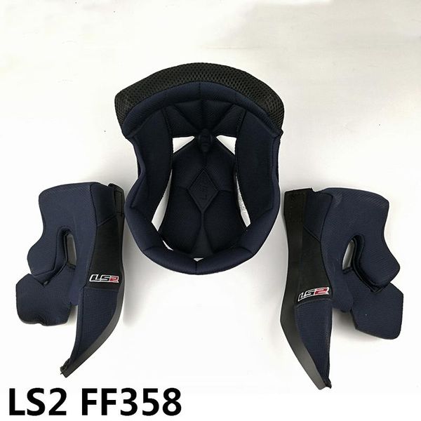 

motorcycle helmets origina ls2 accessories removable inner pad for ff358 ff370 ff397 ff390 mx436 of521 ff396 helmet