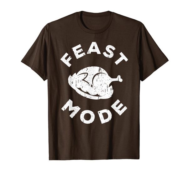 

feast mode t-shirt thanksgiving day gift t-shirt, White;black