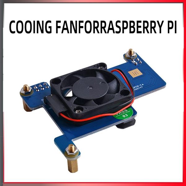 

raspberry pi 4 power over ethernet (poe) hat expansion board with cooling fan 5v poe module for rpi 4b/3b+ drop 1pcs lappads