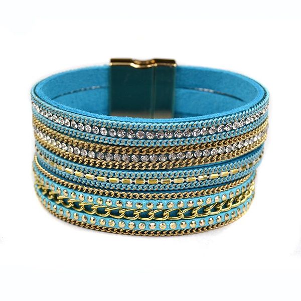 

beaded, strands brazilian bracelets for women magnetic friendship bracelet pulseras 2021 jewelry bijoux bohemian armband wristband, Black