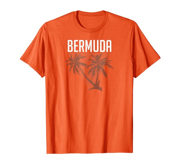 

bermuda triangle palms shirt vintage bermuda tee, White;black