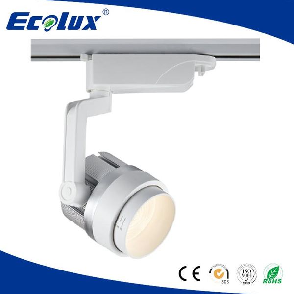 

dimmable 12w 20w30w track light adjustable focus angle silver black shell clothing shoes shop store lamp rail lighting lights